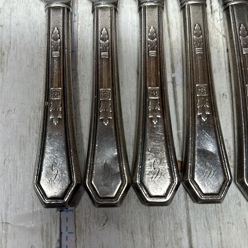 Knives Knife‎ Insico Venture Stainless Steel Flatware Silverware Set of 6
